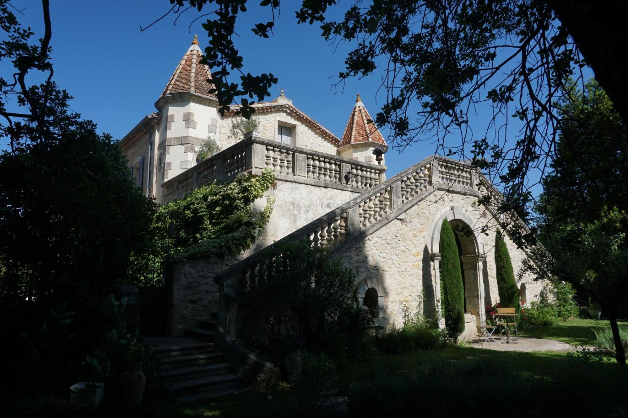 Les Deux Tours Acomodação com café da manhã Brignon Exterior foto